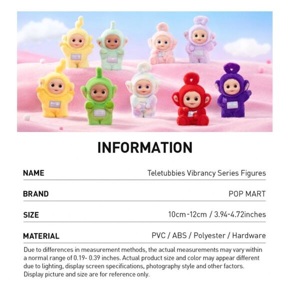 Teletubbies Vibrancy Series Figure - Midnight Tinky Winky - Picture 14 of 16